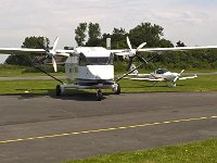 Nordsee 2017 Joerg (121)  Flugplatz Leer-Papenburg, ein Flugzeug aus sterreich